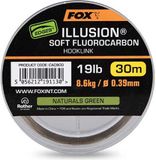 Fox Illusion Soft Fluorocarbon - Natural Green (30m) - 19lb - 0.39mm