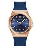 Guess Emperor GW0850G3 Horloge - Siliconen - Blauw - Ø 42 mm