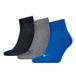 Puma 3P Quarter Socks Noir/Bleu Gr 47/49
