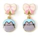 Pusheen The Carat Shop Pusheen Drop Earrings Pink Bows Earrings