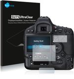 Savvies - Screenprotector voor Canon EOS 1D X Mark II - Folie Beschermfolie transparant 6 Stuks