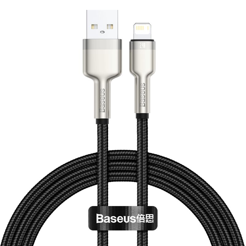 Baseus Cafule Series USB-A/Lightning Cable 1m - Black