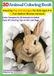3D Animal Coloring Book