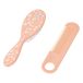Saro Ensemble Brosse et Peigne en Cylindre Transparent