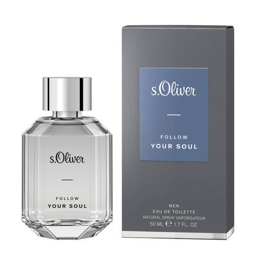 s.Oliver Follow Your Soul eau de toilette / 50 ml / heren