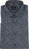 OLYMP Luxor Print Overhemd Heren - Maat 39 - Modern-fit - Navy