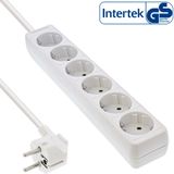 InLine 16465W power uitbreiding 5 m 6 AC-uitgang(en) Wit