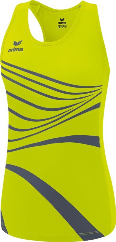 Erima Racing Hardloopsinglet Dames - Fluogeel - Maat 36