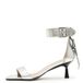 AllSaints Noir Low Sandal Silver