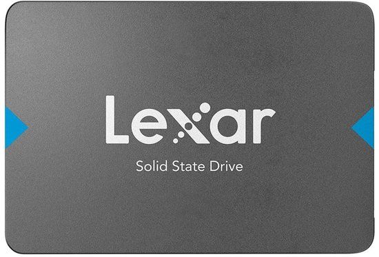 Lexar NQ100 | 512GB SATA SSD | 2.5'' | 550MB/s Lezen | 500MB/s Schrijven
