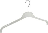 Le Géant du Cintre - Cintre - 20 Pièces - Plastique - Transparent - 47 cm