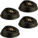 Sotech 4 stuks Tafelpootgarnituur TWIST'N TURN voor meubelpoten tot Ø 60 mm met M10 schroefdraad, unieke kantelfunctie in vijf standen: 0°, 5,5°, 10,5°, 13,5° en 15°