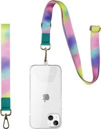 iMoshion Universeel Telefoonkoord - Telefoonketting Universeel - Holeographic print