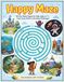 Happy Maze: 50 Fun Maze Pages for Kids Ages 4–7