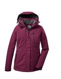 killtec Women's Functioneel jack/outdoorjack met afritsbare capuchon KOW 140 WMN JCKT
