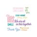Sizzix Thinlits Die Set 8PK Good Vibes | 665030 | Metal Cutting Die for Cardmaking, Scrapbooking, Papercraft and More