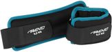 Avento Pols/Enkel Gewicht - Neopreen - 2x 0.5 kg - Zwart/Blauw