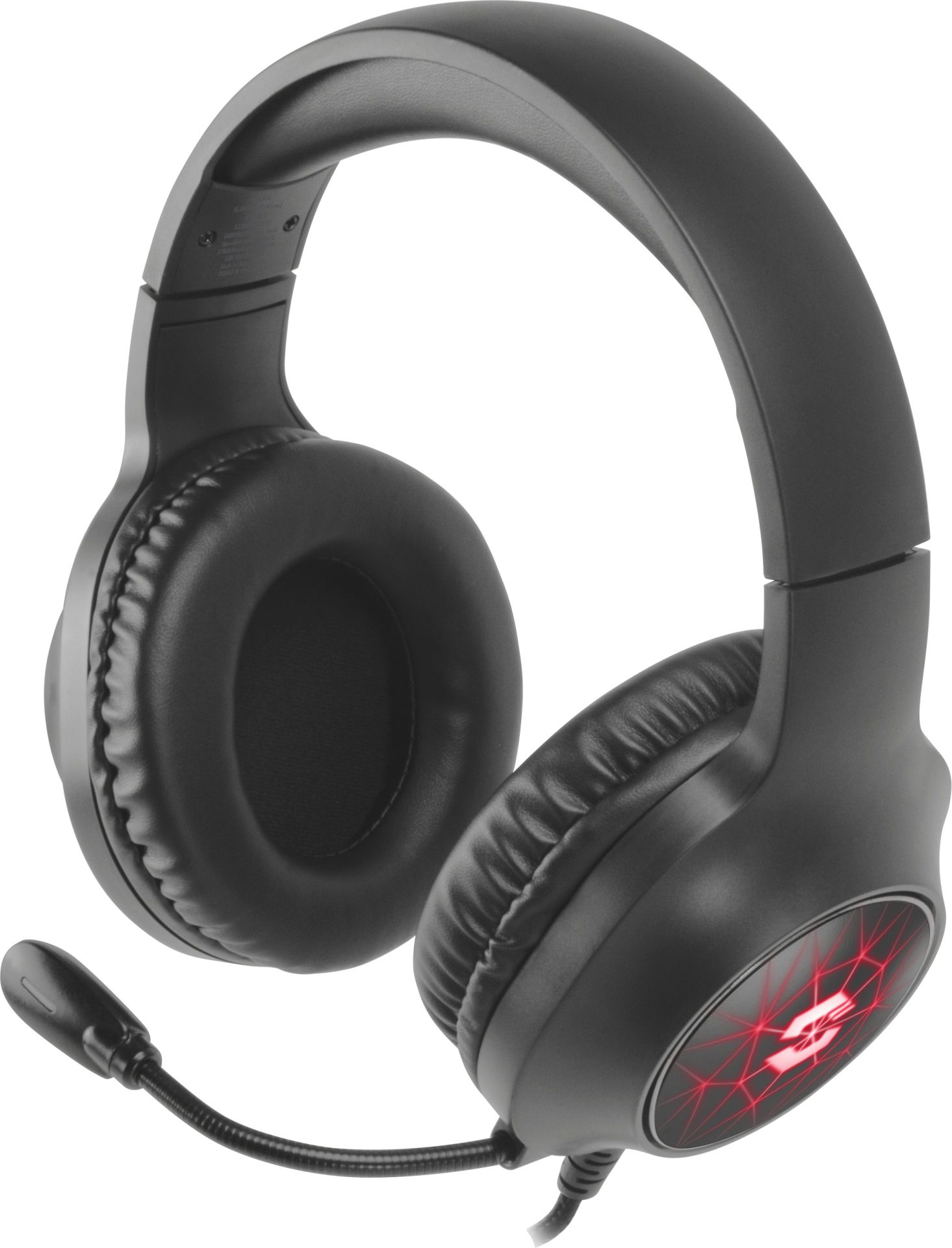 Speedlink VIRTAS Illuminated Gaming Headset - Black