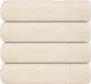 vidaXL Serviettes de bain FROGN 4 pièces 100x150 cm 360 g/m² Crème