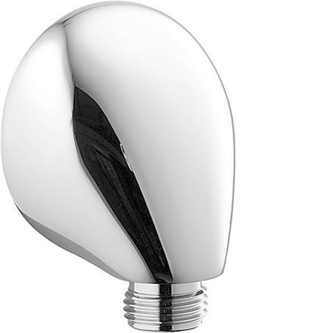 Hansa Aansluitbochten - Wandaansluitocht, chroom 04420100