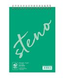 Calligraphe 15372C Stenoblok met Spiraalbinding Groen
