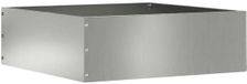 vidaXL Gazonrand 40 x 40 x 13 cm gegalvaniseerd staal zilver