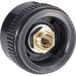 Mentor 4133.603 Bouton de manivelle avec marquage de bouton Noir (Ø x h) 28 mm x 17 mm 1 pièce(s)