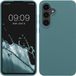 kwmobile telefoonhoesje geschikt voor Samsung Galaxy S25 FE - Hoesje met siliconen coating - Smartphone case in Arctische nacht