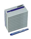 LAMY T10 set van 10 uitwisbare inktpatronen met grote inktcapaciteit - blauw