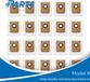 Philips HomeRun 7000 Series Aqua XU7100/02 Sacs (20 Pièces, Plus.Parts® alternative pour XV1472/00)