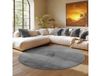 SIMPEX Tapis rond gris 200 cm