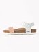 Bayton Tyche Sandalen Zalm Roze / Wit