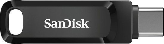 SanDisk Ultra Dual Drive Go USB-stick - 32GB - Zwart