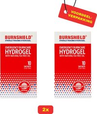 2X Burnshield Hydrogel - 2x 10 zakjes - Voordeelverpakking!