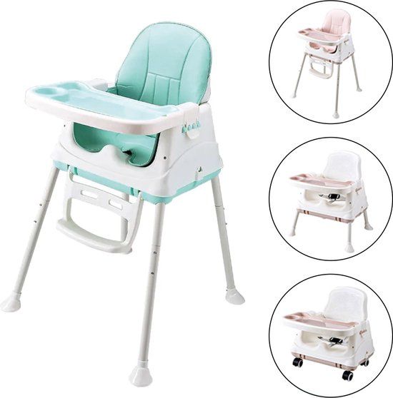 Bebies First 2 in 1 Kinderstoel - Groen