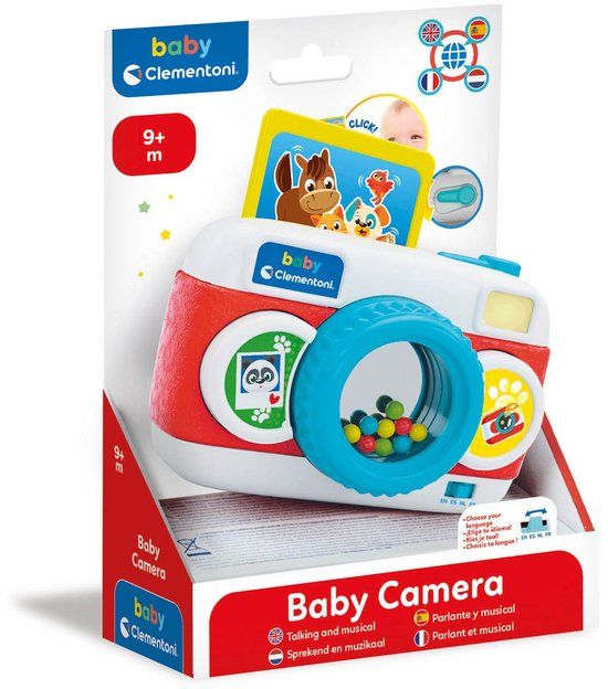 Clementoni Baby Camera - interactief speelgoed met licht en geluid - Vanaf 9 maanden