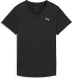 PUMA W TAD ESSENTIAL VNECK Tee Dames sportshirt - Puma Black