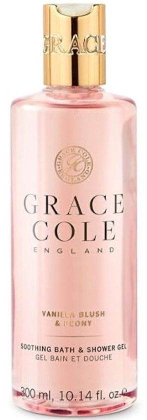 Grace Cole Vanilla Blush & Peony Bath & Shower Gel - 300ml