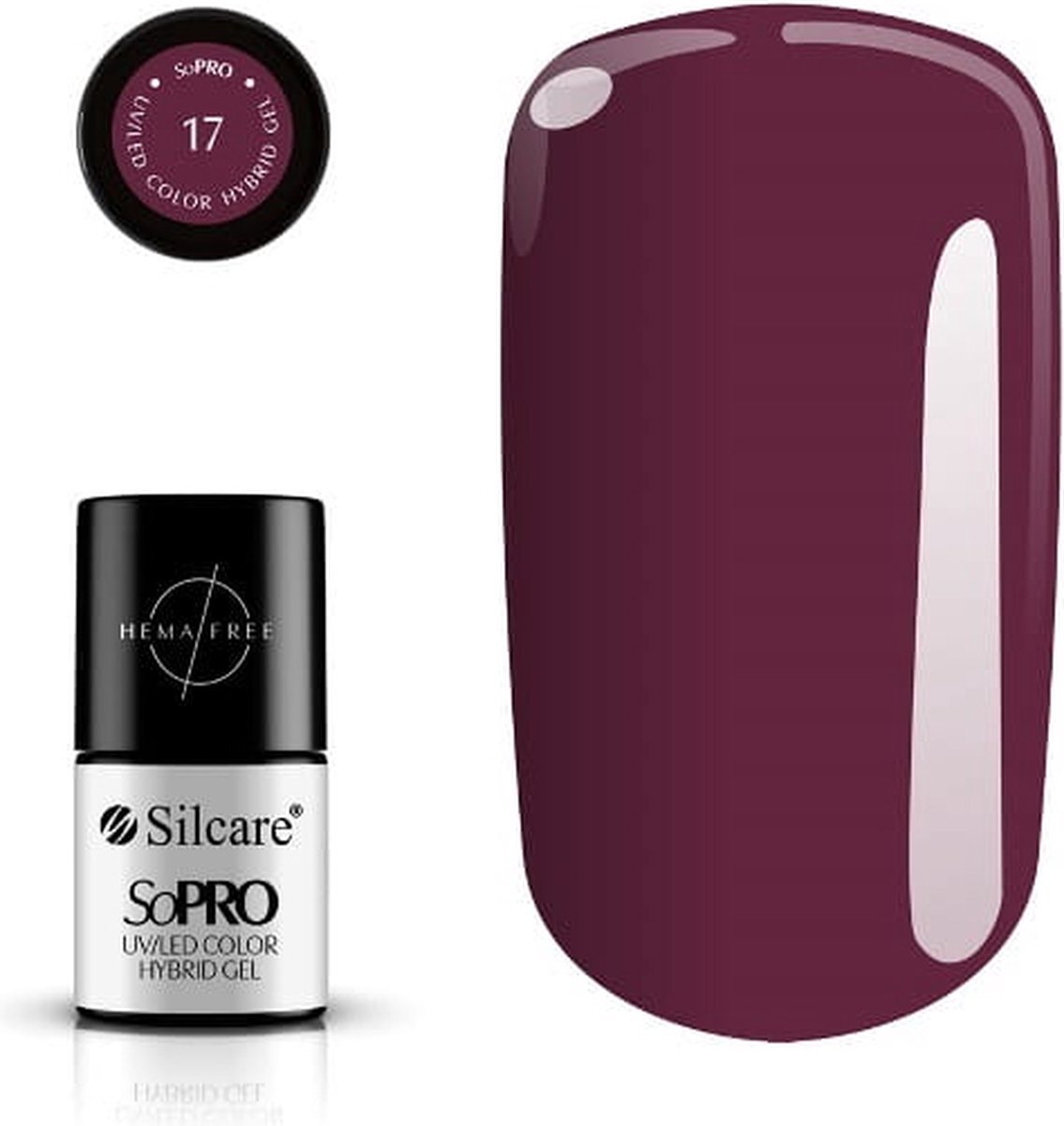 Silcare SoPro Hybride Gel hybride vernis 17 7g