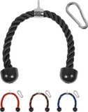 Yes4All SX2G corde à triceps, accessoire pour machine d'exercice à poulie basse, longueur du câble : 68,6 cm