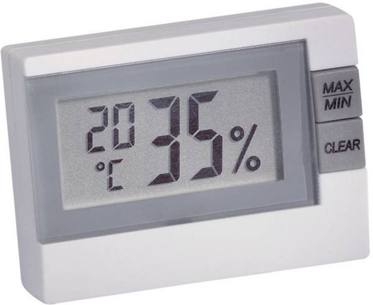 TFA Thermo- en hygrometer wit TFA