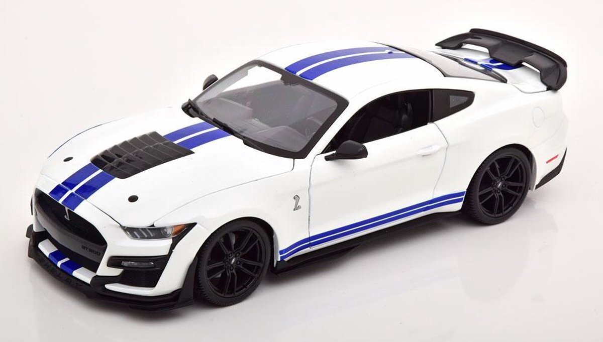 FORD Mustang Shelby GT500 White/blue 2020