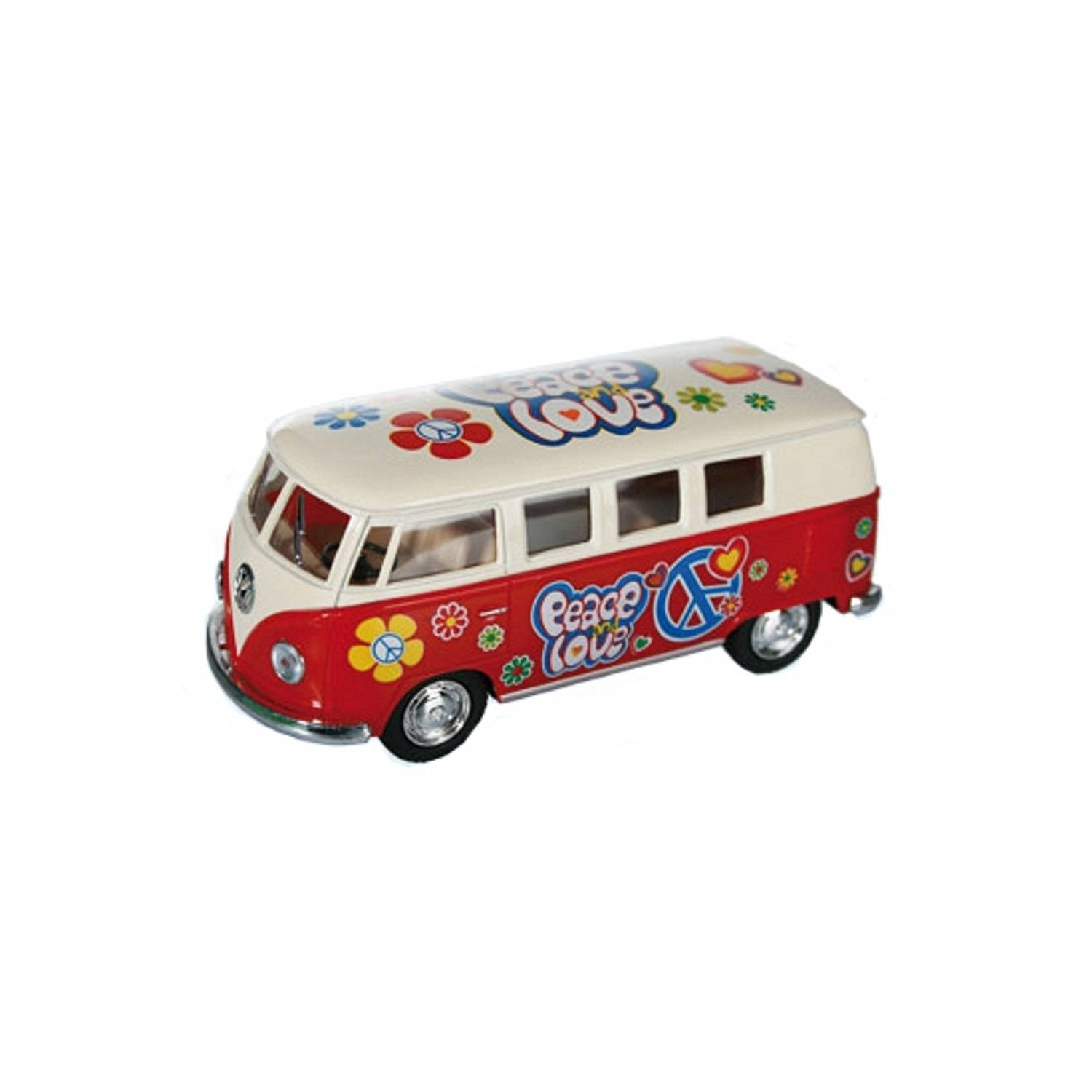 VOLKSWAGEN VW model busje rood