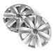 Volkswagen 2GA071456 wieldoppen (4 stuks) 16 inch wieldoppen briljant zilver