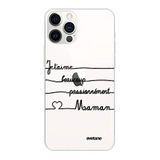 Beschermhoes Evetane Beschermhoes voor iPhone 12/12 Pro, Maman Un Pas beaucoup
