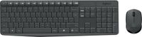 Logitech MK235 RF Draadloos QZERTY Italiaans Zwart toetsenbord