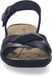 Josef Seibel Ibiza 16 Sandalen Dames Zwart Leer Maat 37
