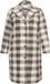 Kaffe Curve Damesjas Salina Parka Grijs/Beige Ruit 46