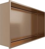 BES LED Inbouwnis - Leoni Nima - 30x60x10cm - Geborsteld Koper