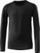 Löffler - Thermoshirt - Polypropylène - Enfants - Noir - 140
